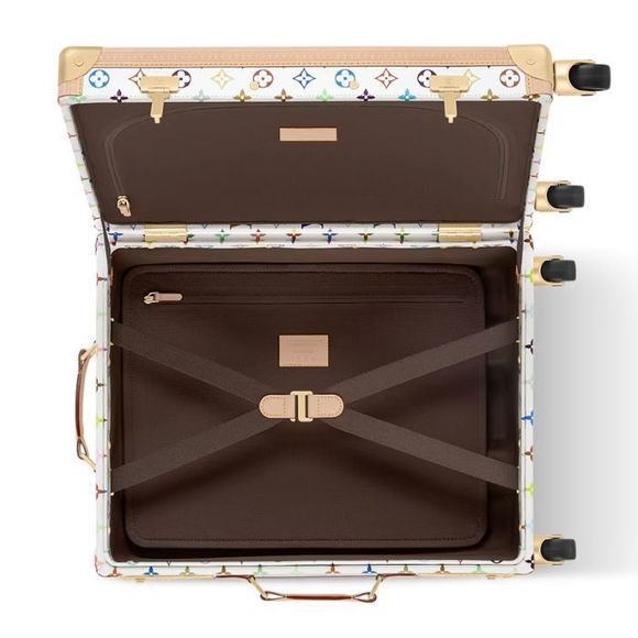 LV TM Suitcase Rolling Trunk - Picture 3 of 5